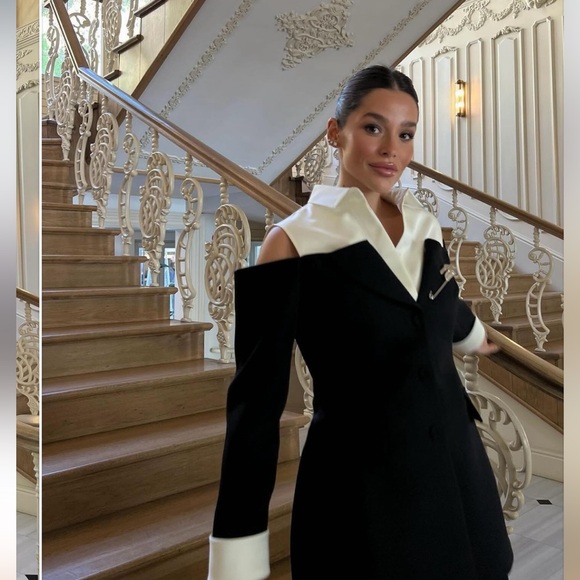 Ipekyol blazer dress designer limited edition bloggers fav same size 40/42 - Picture 4 of 10